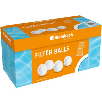 STEINBACH Filter Balls | 2100 g Pool Filterbälle für Sandfilteranlagen | Ersatz für Filtersand | hohe Filterleistung | langlebig & waschbar | energiesparend
