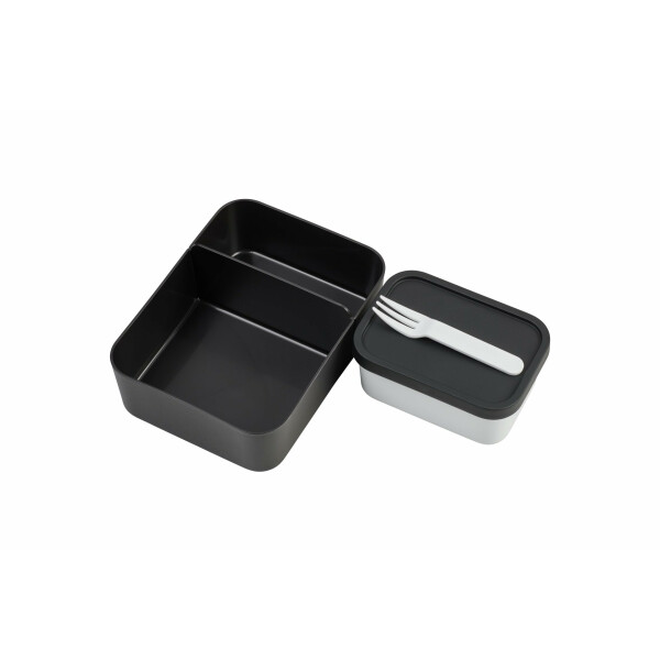 Mepal Bento-Einsatz für Lunchbox Take a Break Large | Nordic Black | praktischer Facheinsatz für getrennte Aufbewahrung | BPA-frei | spülmaschinenfest | ideal für Snacks & Meal Prep