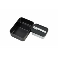 Mepal Bento-Einsatz für Lunchbox Take a Break Large | Nordic Black | praktischer Facheinsatz für getrennte Aufbewahrung | BPA-frei | spülmaschinenfest | ideal für Snacks & Meal Prep