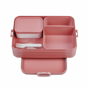 Mepal Bento-Einsatz für Lunchbox Take a Break Large | Vivid Mauve | praktischer Facheinsatz für getrennte Aufbewahrung | BPA-frei | spülmaschinenfest | ideal für Snacks & Meal Prep