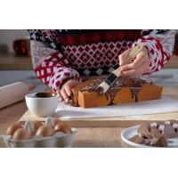 Dr. Oetker | The Vintage Bakery Backpinsel 20 cm | Backpinsel mit Edelstahl & Kunststoffgriff | rostfrei & spülmaschinengeeignet | ideal zum Bestreichen von Gebäck, Fleisch & Teig