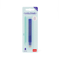 Legami Lovely Friends Ersatzminen für Gelschreiber, Blau, 2 Stück