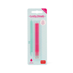 Legami Nachfüllpackung für Gel-Stifte, Rosa, 2 Stück