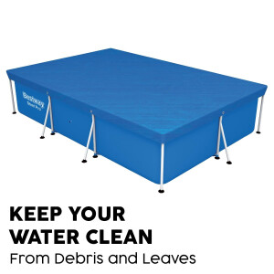 Bestway PE-Abdeckplane 304 x 205 cm, blau, eckig
