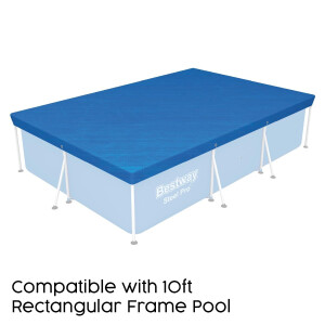 Bestway PE-Abdeckplane 304 x 205 cm, blau, eckig
