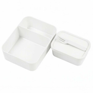 Mepal Bento-Einsatz für Lunchbox Take a Break Large | Weiß | praktischer Facheinsatz für getrennte Aufbewahrung | BPA-frei | spülmaschinenfest | ideal für Snacks & Meal Prep