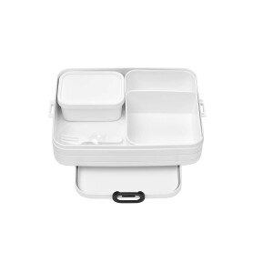 Mepal Bento-Einsatz für Lunchbox Take a Break Large | Weiß | praktischer Facheinsatz für getrennte Aufbewahrung | BPA-frei | spülmaschinenfest | ideal für Snacks & Meal Prep