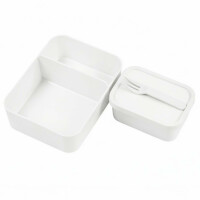 Mepal Bento-Einsatz für Lunchbox Take a Break Large | Weiß | praktischer Facheinsatz für getrennte Aufbewahrung | BPA-frei | spülmaschinenfest | ideal für Snacks & Meal Prep