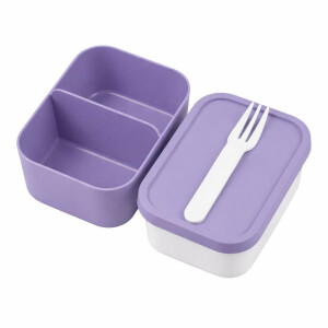 Mepal Bento-Einsatz für Lunchbox Take a Break Midi | Vivid Lilac | praktischer Facheinsatz für getrennte Aufbewahrung | BPA-frei | spülmaschinenfest | ideal für Snacks & Meal Prep