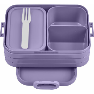 Mepal Bento-Einsatz für Lunchbox Take a Break Midi | Vivid Lilac | praktischer Facheinsatz für getrennte Aufbewahrung | BPA-frei | spülmaschinenfest | ideal für Snacks & Meal Prep