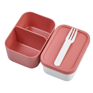 Mepal Bento-Einsatz für Lunchbox Take a Break Midi | Vivid Mauve | praktischer Facheinsatz für getrennte Aufbewahrung | BPA-frei | spülmaschinenfest | ideal für Snacks & Meal Prep