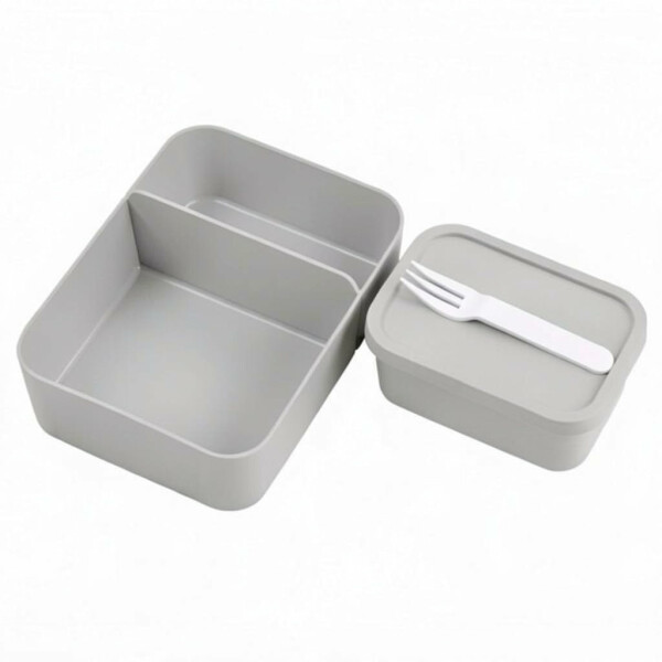 Mepal Bento-Einsatz für Lunchbox Take a Break Large | Cool grey | praktischer Facheinsatz für getrennte Aufbewahrung | BPA-frei | spülmaschinenfest | ideal für Snacks & Meal Prep