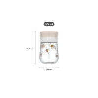 Mepal - Trinklernbecher 360° Mio - Auslaufsicher - 360 Rand ermöglicht das Trinken von jeder Seite - Intelligenter Deckel schließt sich, wenn das Trinken aufhört - 300 ml - Sunshine & Rainbow