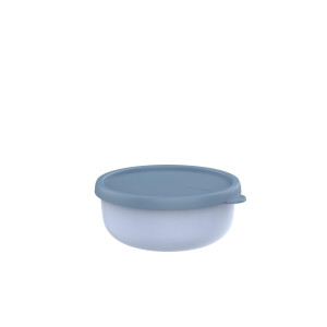 Mepal - Mikrowellengeschirr Lumina - Frischhaltedosen mit Deckel für Kühlschrank, Gefrierschrank, Dampfgarer & Mikrowelle - Mikrowellenschüsseln mit Deckel - Aufbewahrungsbox - 750 ml - Nordic blue
