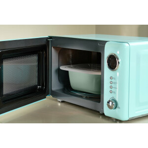 Mepal Multi Bowl Cirqula Rectangular - Mikrowellen Geschir - Geeignet als Luftdichte Aufbewahrungsbox für den Kühlschrank, Mikrowellengeschirr & als Frischhaltedosen - 750 ml - Nordic Sage