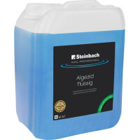 Steinbach Pool Professional Algezid Standard 5 l | Hochkonzentrierter Algenschutz für Pool & Schwimmbad | Schaumfrei | Langzeitwirkung | Für glasklares Wasser | Flüssiges Algenmittel
