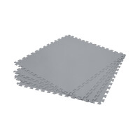 Bestway Pool-Bodenschutzfliesen Set 9 Stück á 78 x 78 cm, grau