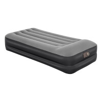 Bestway TriTech Luftbett Aerolux mit integrieter Elektropumpe Single XL/Mid 191 x 97 x 46 cm, Schwarz