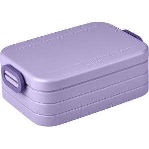 Mepal | Bento Lunchbox Take A Break Midi | Meal Prep Box mit Bento-Box | ideal für Sandwiches & kleine Snacks | 900 ml | Vivid Lilac