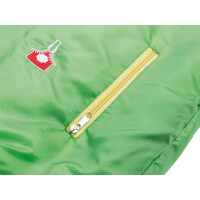 Grüezi Bag 05756 Mitwachsender Mumienschlafsack für Kinder | Ultraleicht, Atmungsaktiv, Pflegeleicht | Grün
